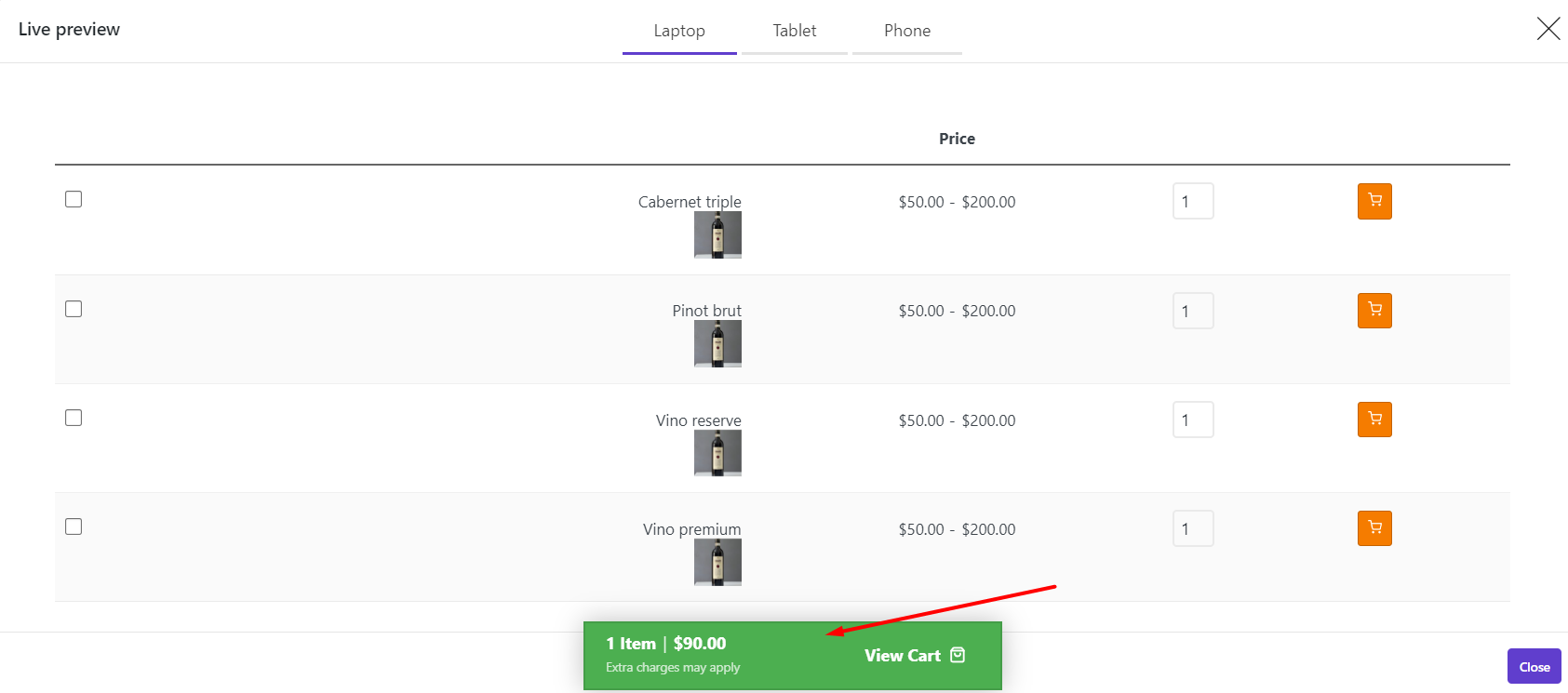 How To Make A Product Table With Direct Checkout In WooCommerce