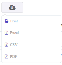 select download icon and export coupon usage report in WooCommerce report plugin