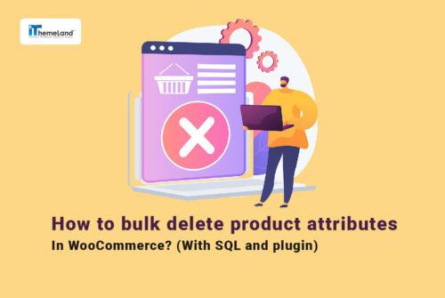 bulk delete product attributes in WooCommerce
