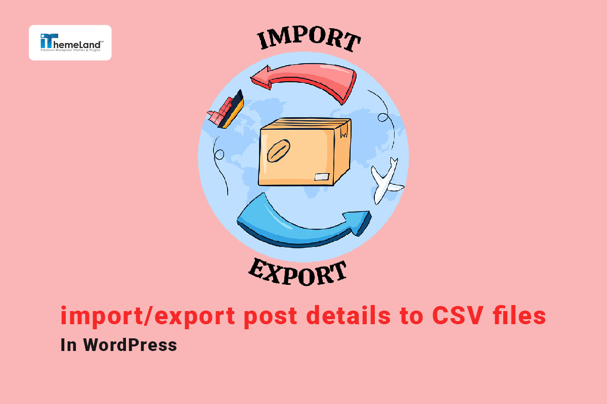 export post details to CSV files