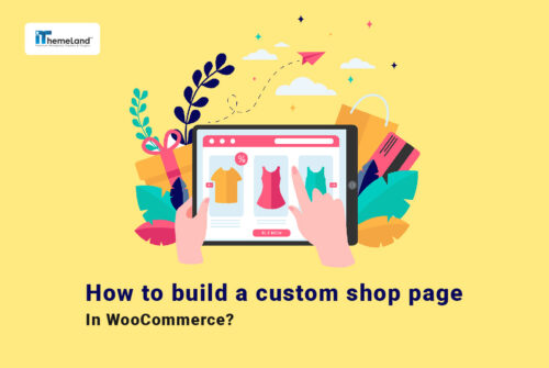 Custom WooCommerce shop page