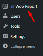 Install the WooCommerce report plugin