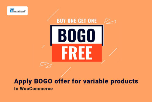 Bogo offer for variable products