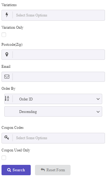 Other WooCommerce billing/shipping report filters