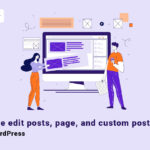 WordPress inline edit post and page