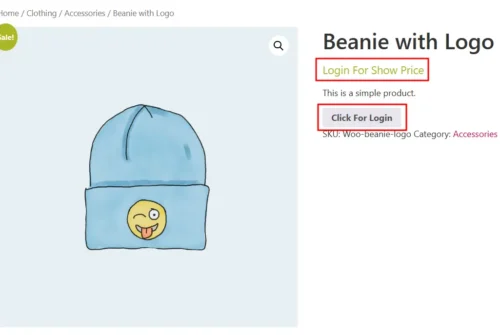 Hide price and add-to-cart-button on WooCommerce product page