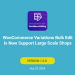 Bulk edit large scale WooCommerce shops