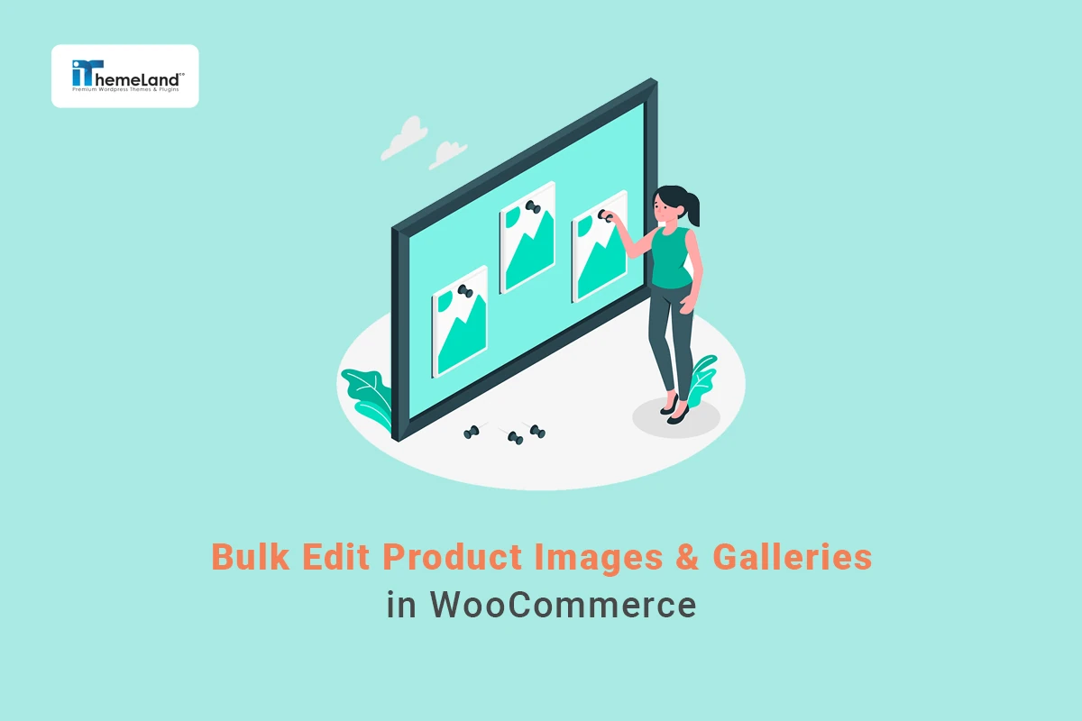 bulk edit product image in WooCommerce