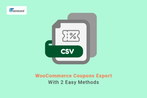 WooCommerce coupon export