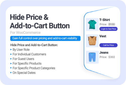 WooCommerce hide price and add-to-cart by user role