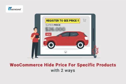 Woocommerce hide price for specific products banner