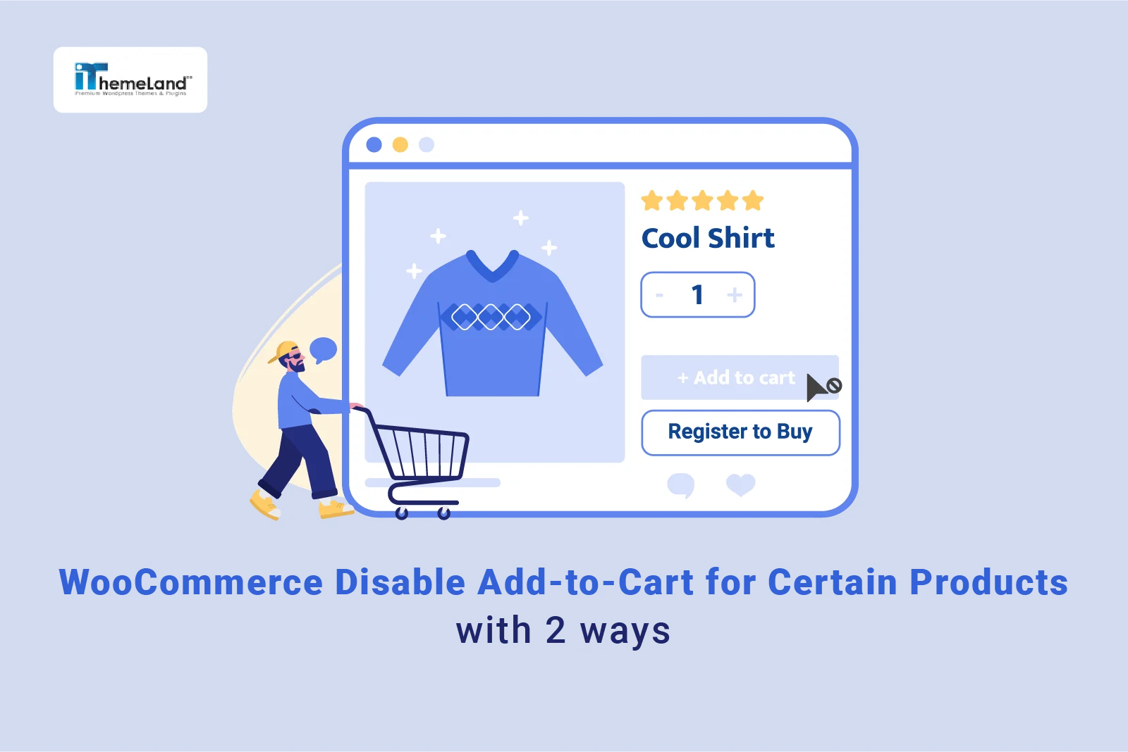 disable add-to-cart button for products banner