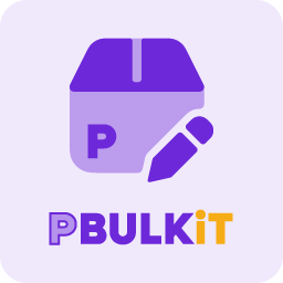 PBULKiT - Bulk Edit WooCommerce Products logo