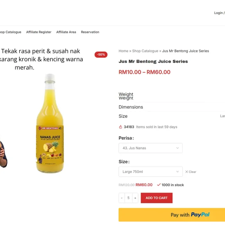 Add 5 product to make your subtotal cart 300 and more